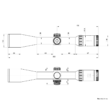 Kahles Helia 3,5-18x50i  céltávcső 4-Dot megvilágított irányzójellel