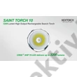 NEXTORCH Saint Torch 10 Nagy Fényerejű Kézi Lámpa 3200 Lumen