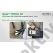NEXTORCH Saint Torch 10 Nagy Fényerejű Kézi Lámpa 3200 Lumen