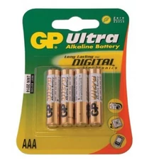 GP LR03 AAA ultra alkáli elem (4db/bliszter)